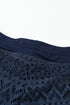 Lace Shorts Attached Swim Bottom